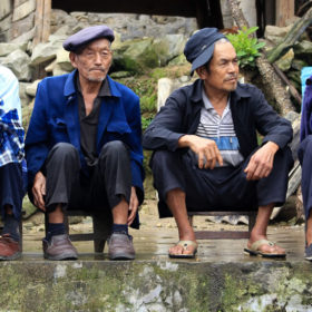 The people of Hani tribe, Yunnan