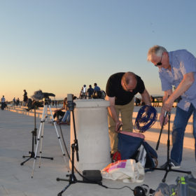 Recording the Sea Organ by day